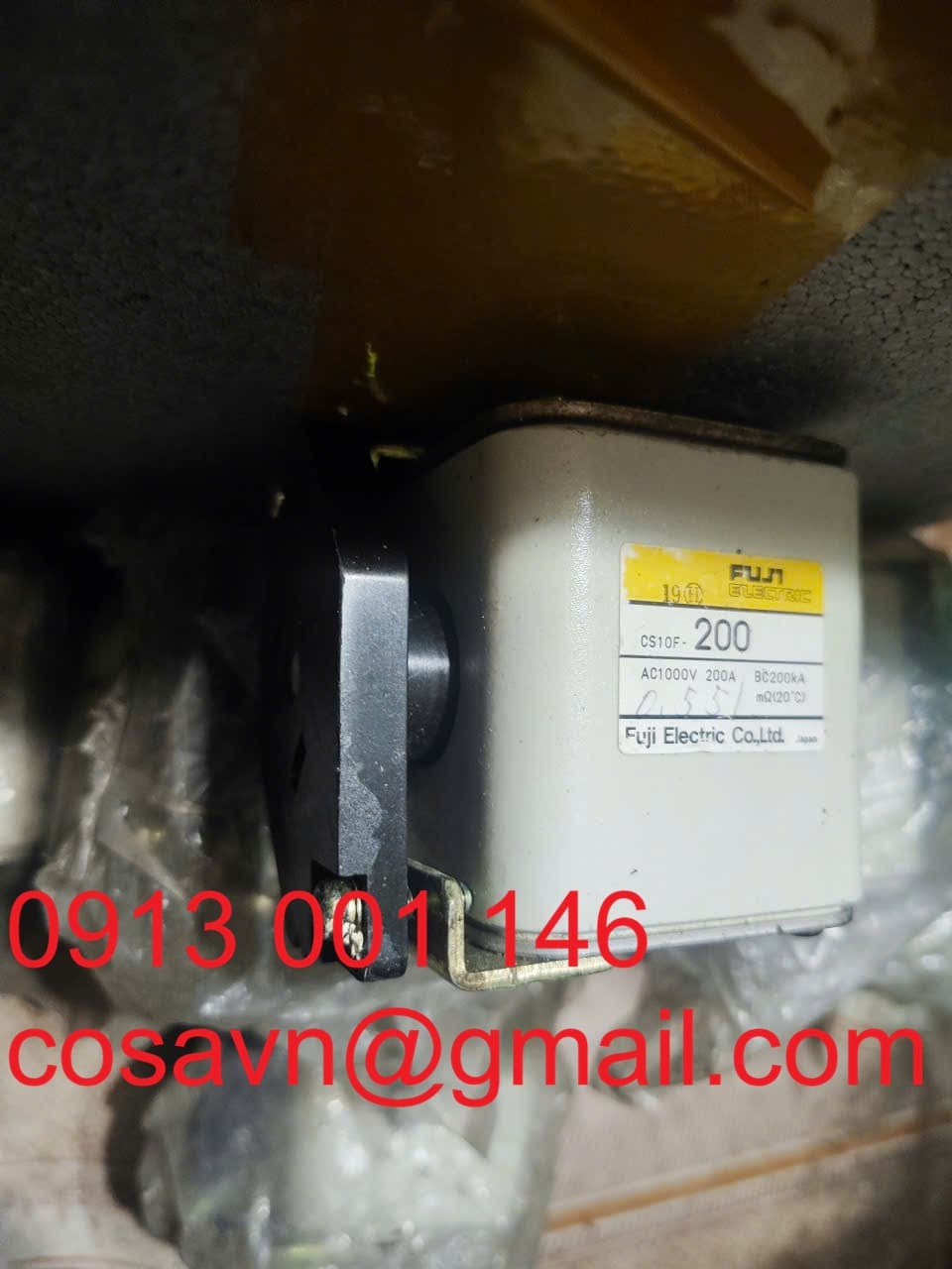 Fuji Electric Cầu chì siêu tốc Fuji Electric CS10F-200 CS10F-200